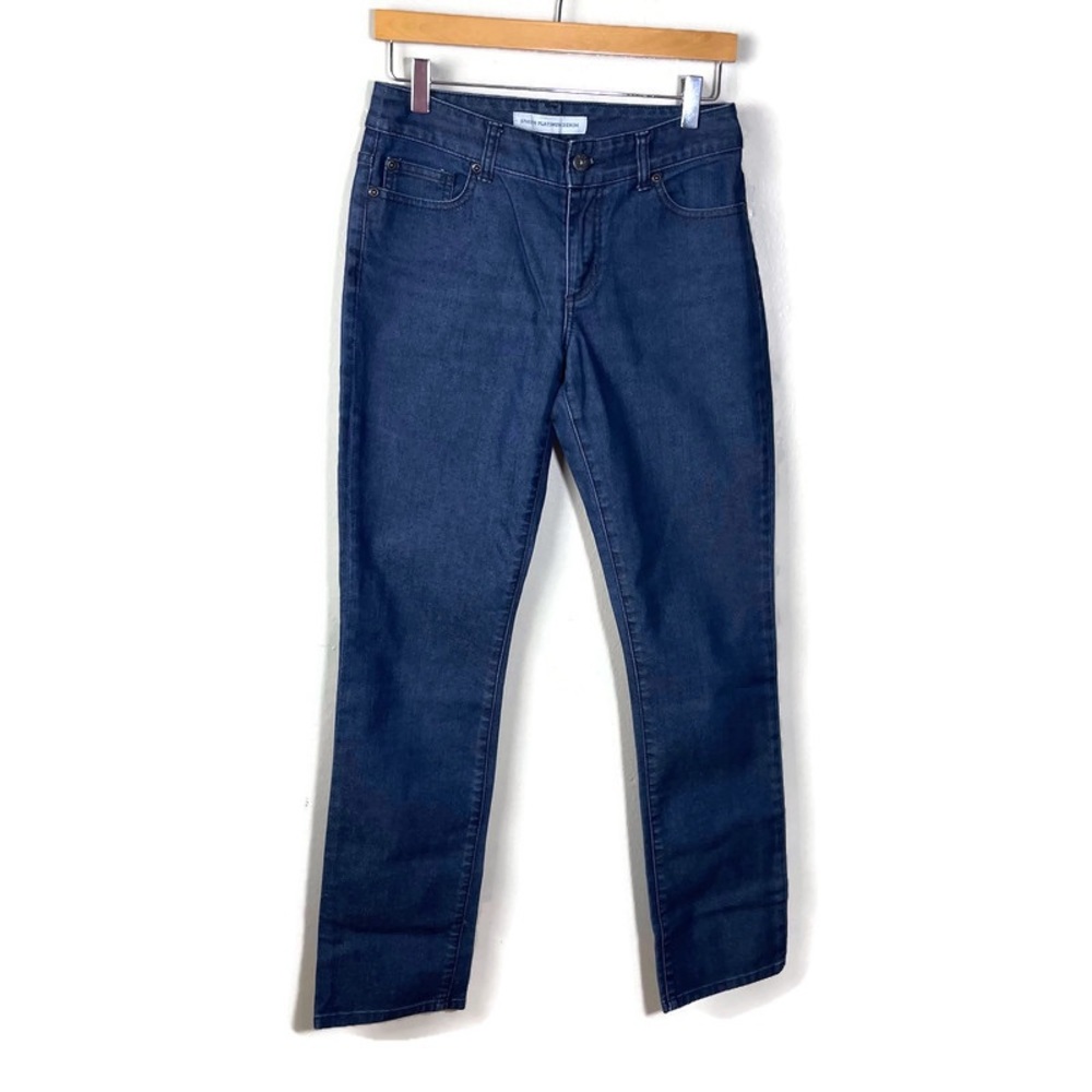 Chico's Platinum Denim Ultimate Fit Slim Leg Jeans Size 00